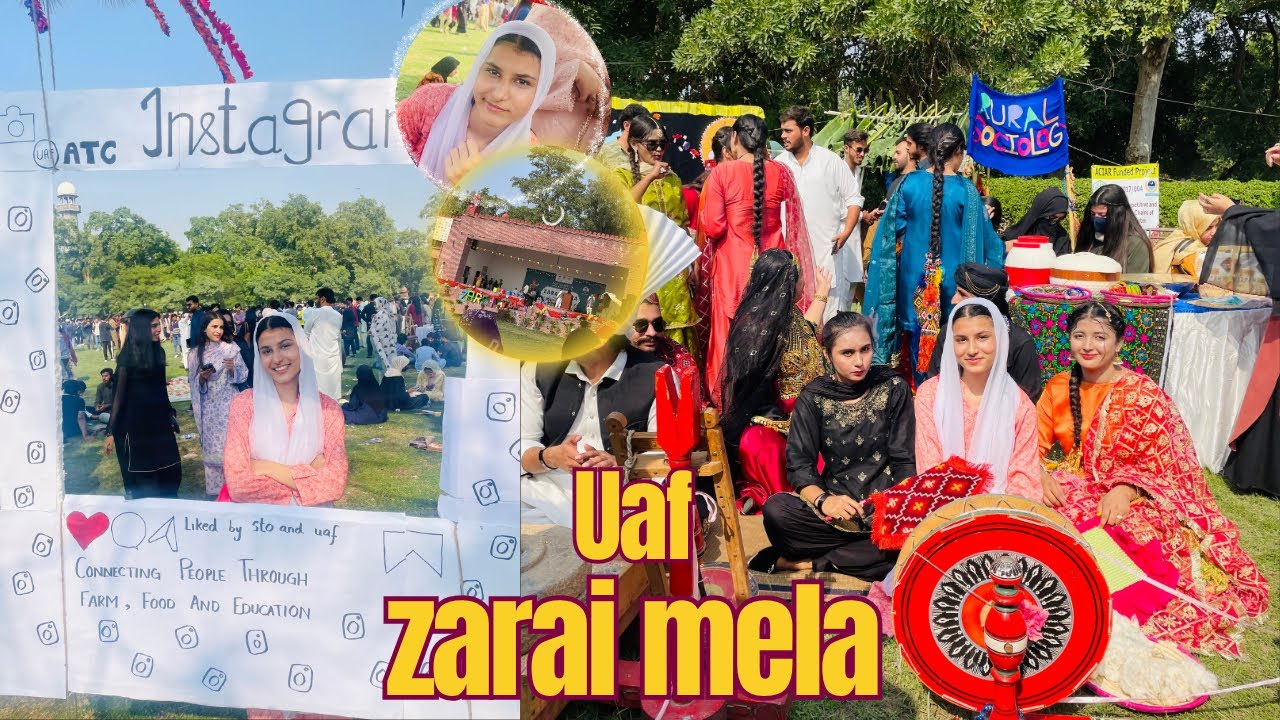 Uaf Zarai Mela 2025♥️ | Bohat Mza Aya🥳| Agriculture University ✨