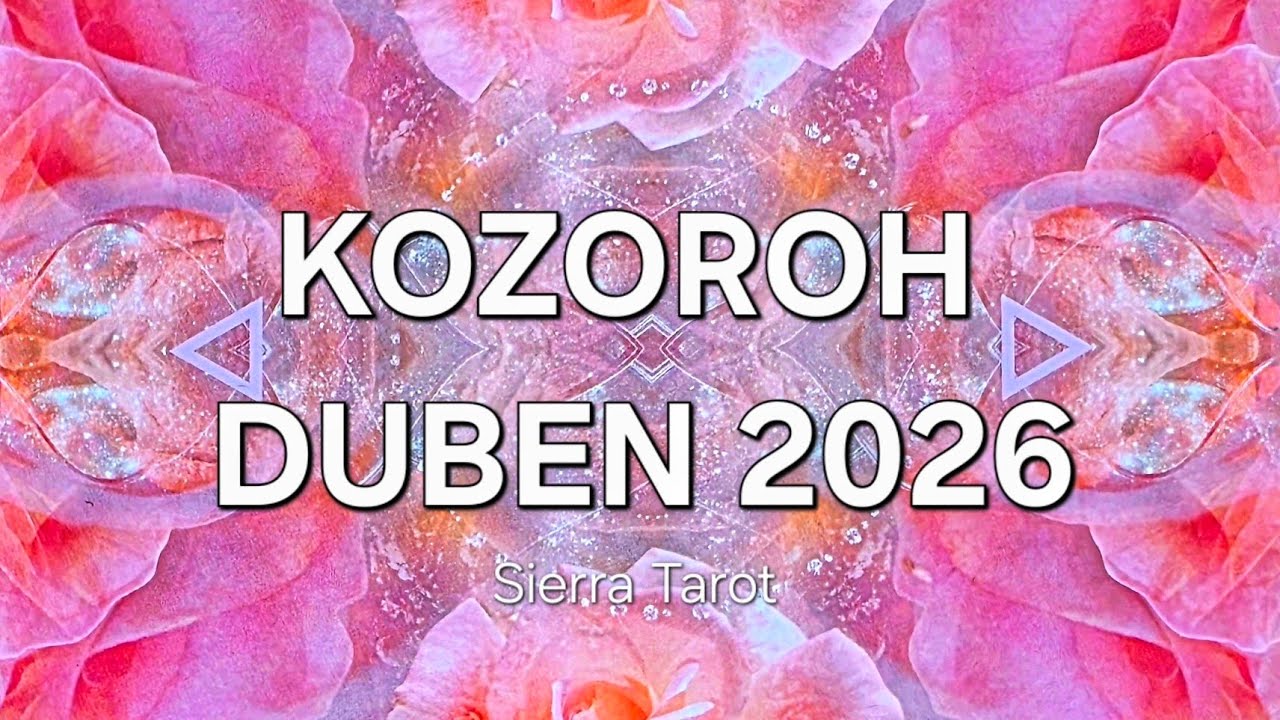 V&yacute;klad karet🃏KOZOROH●DUBEN 2026🩷🌞