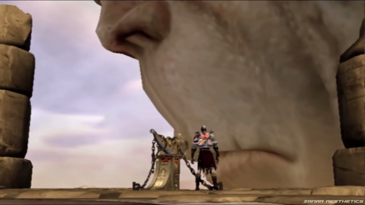 God of War - Kratos Meets His Grandfather Cronos