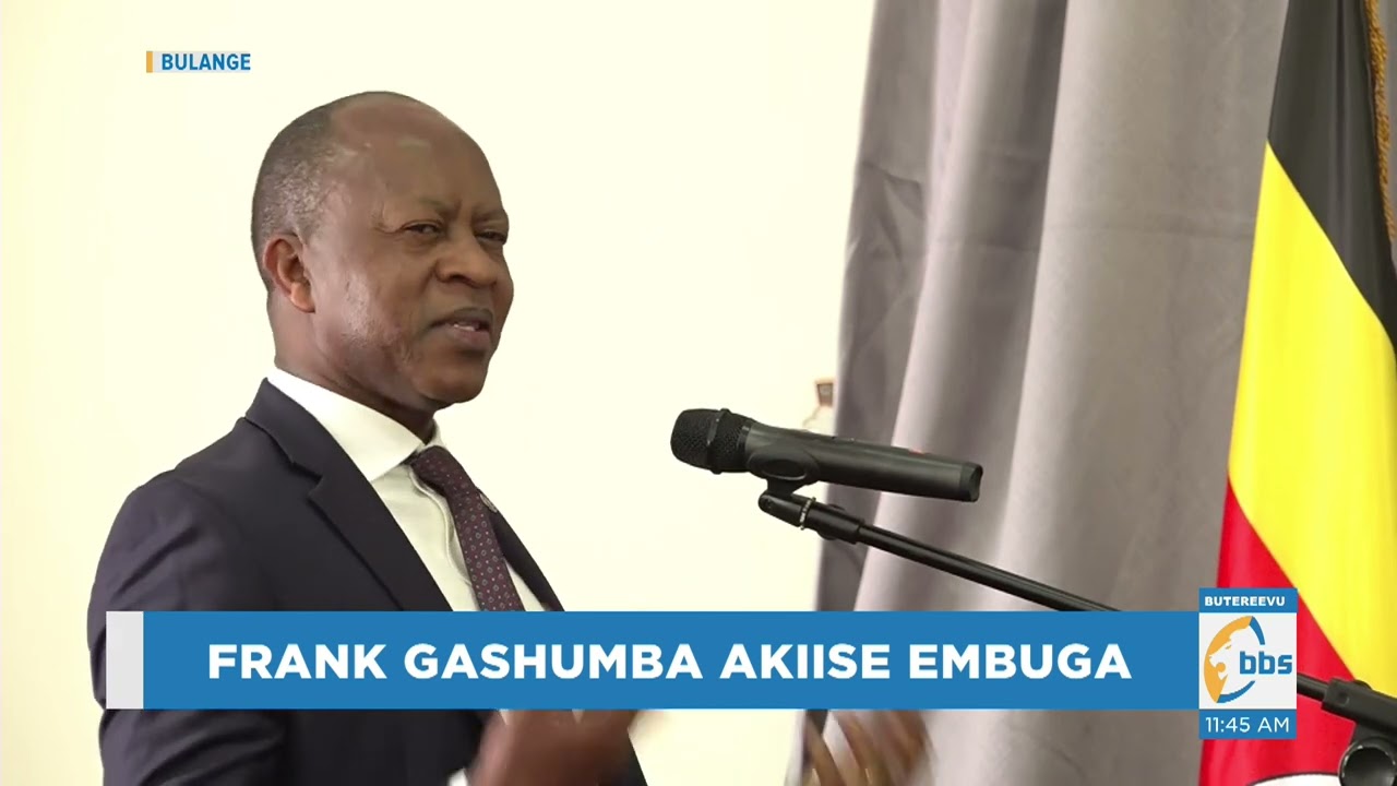 Frank Gashumba yetondedde Katikkiro n'Obuganda era asonyiyiddwa