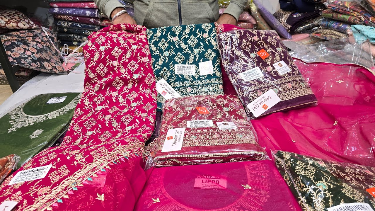 ਗਰਮੀਆਂ ਦੇ ਠੰਡੇ Suits ਦੀ ਧਮਾਕੇਦਾਰ Collection || Abhishek Traders Suit and Saree Ludhiana