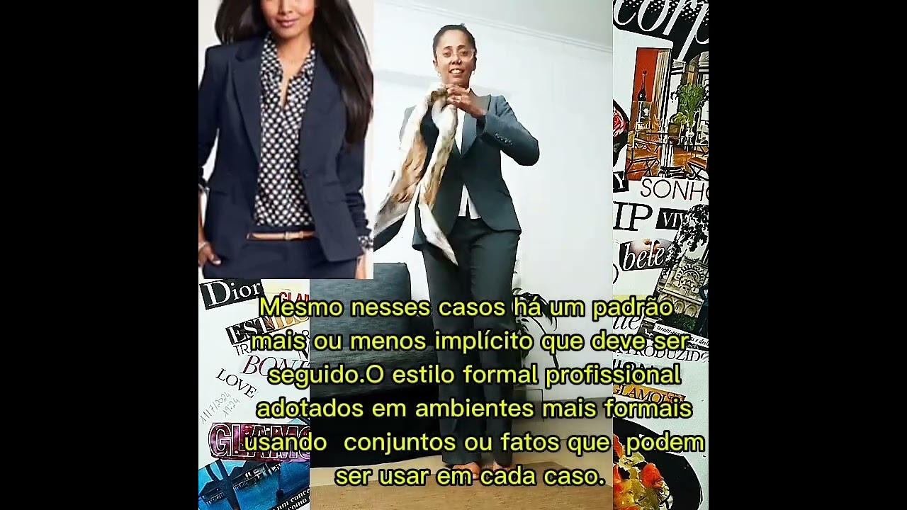 Visual classico ou formal, um estilo que nunca sai de Moda#look