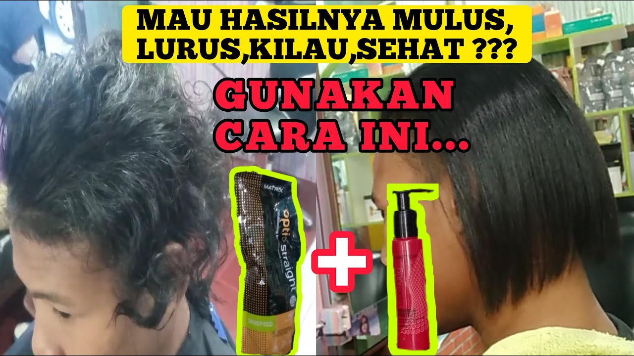 TUTORIAL SMOOTHING RAMBUT PRIA TERBARU | STEP BY STEP LENGKAP SMOOTHING RAMBUT PRIA #Smoothingpria