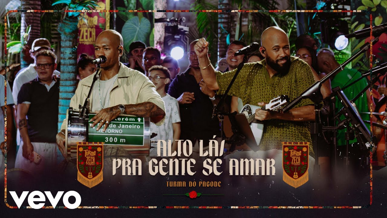 Turma do Pagode - Alto L&aacute; / Pra Gente Se Amar (Ao Vivo)