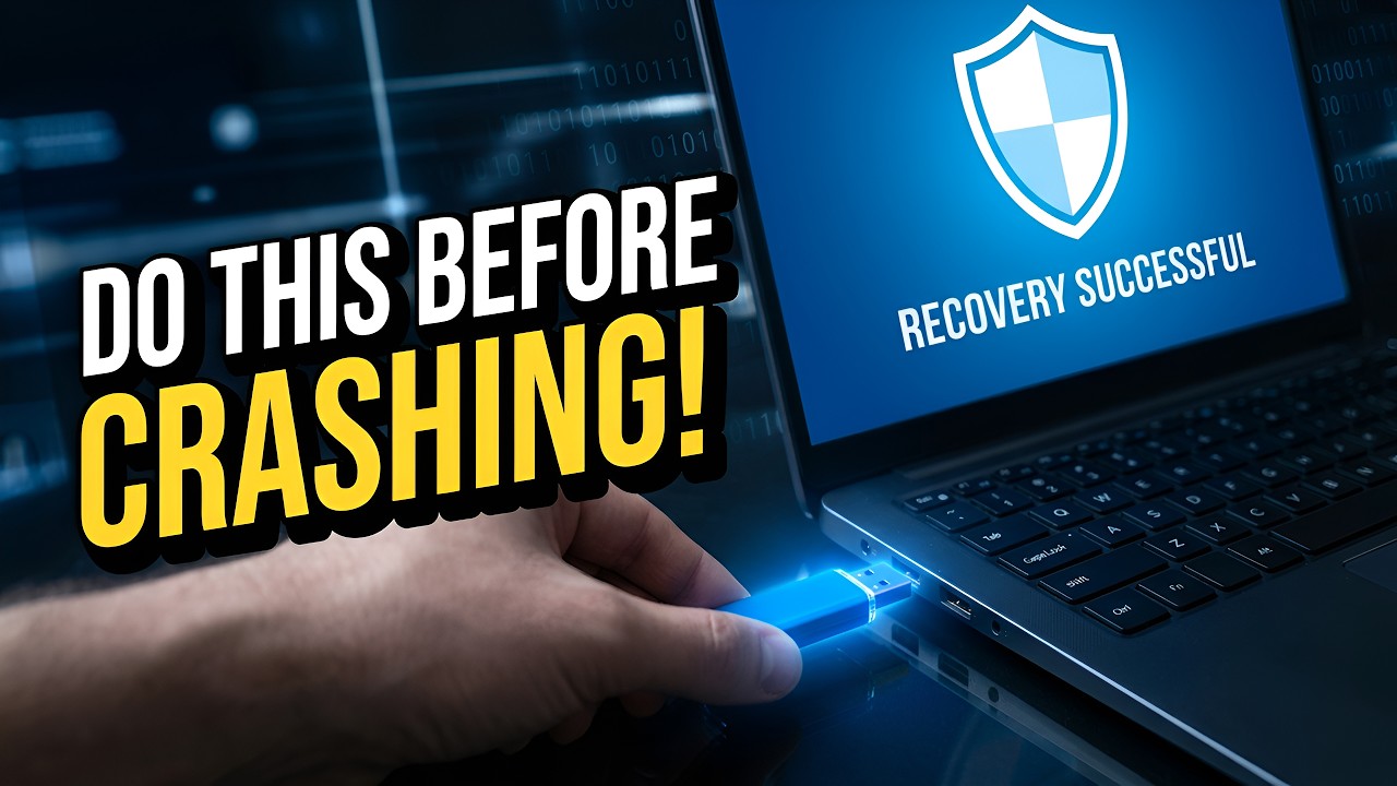 Windows 11 CRASHED? Do This Now! (System Recovery Disk)