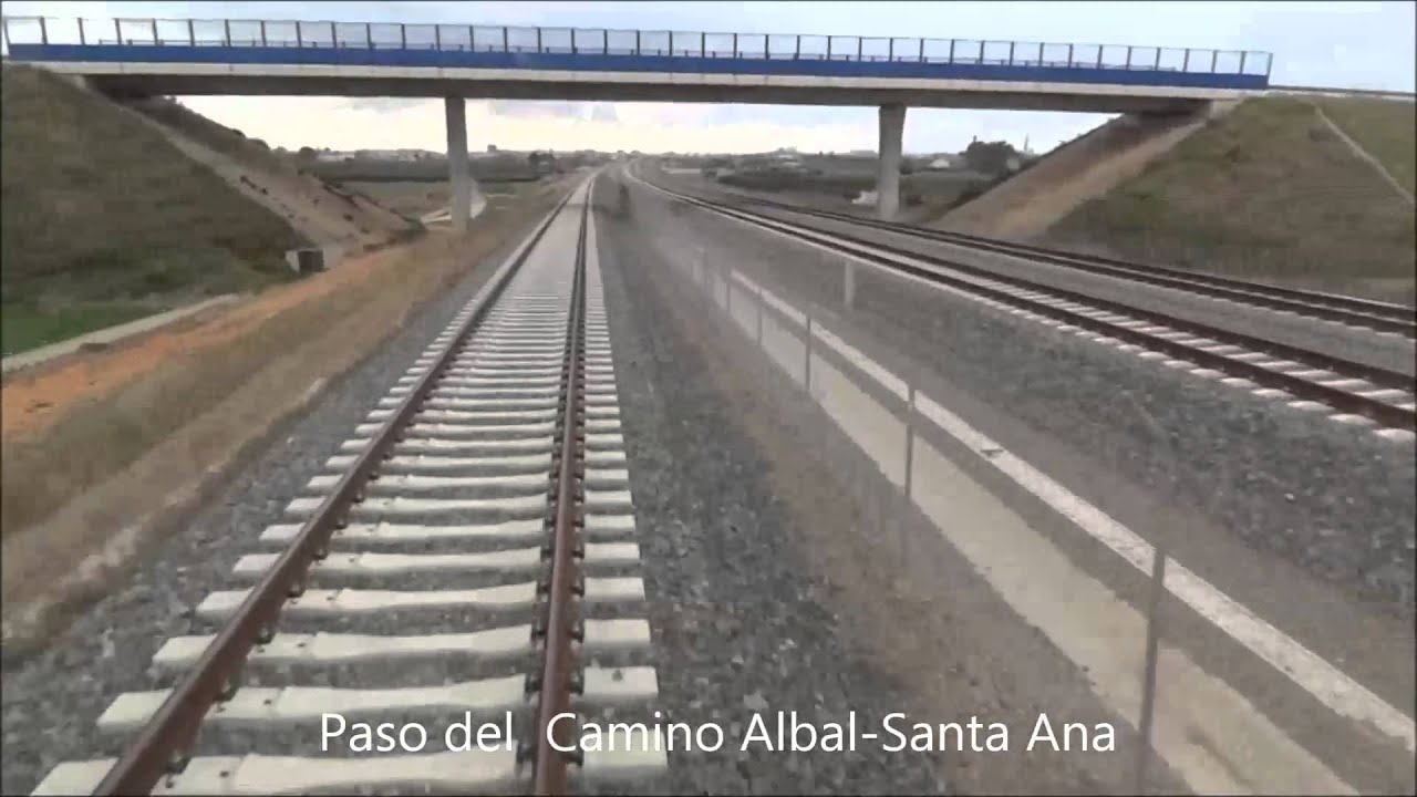 En cabina: de Valencia-San Isidro a Almussafes por la nueva línea de mercancías
