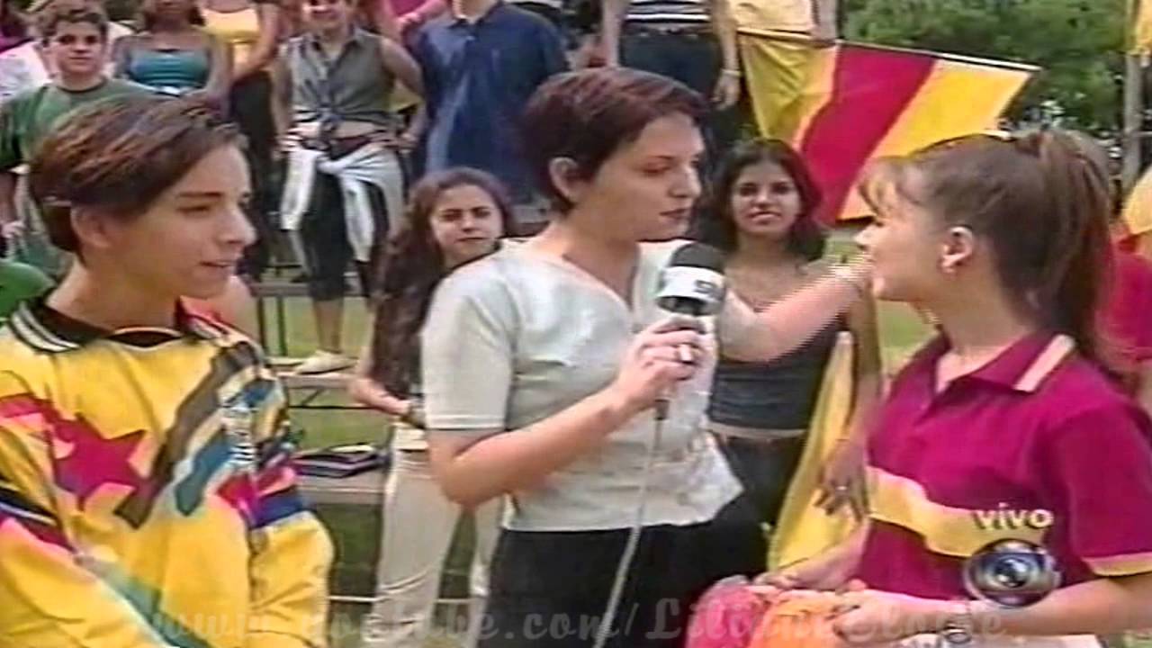 Sandy e Junior -Video Show Niver do Junior 15 anos (Estreia do programa /bastidores ) 1999
