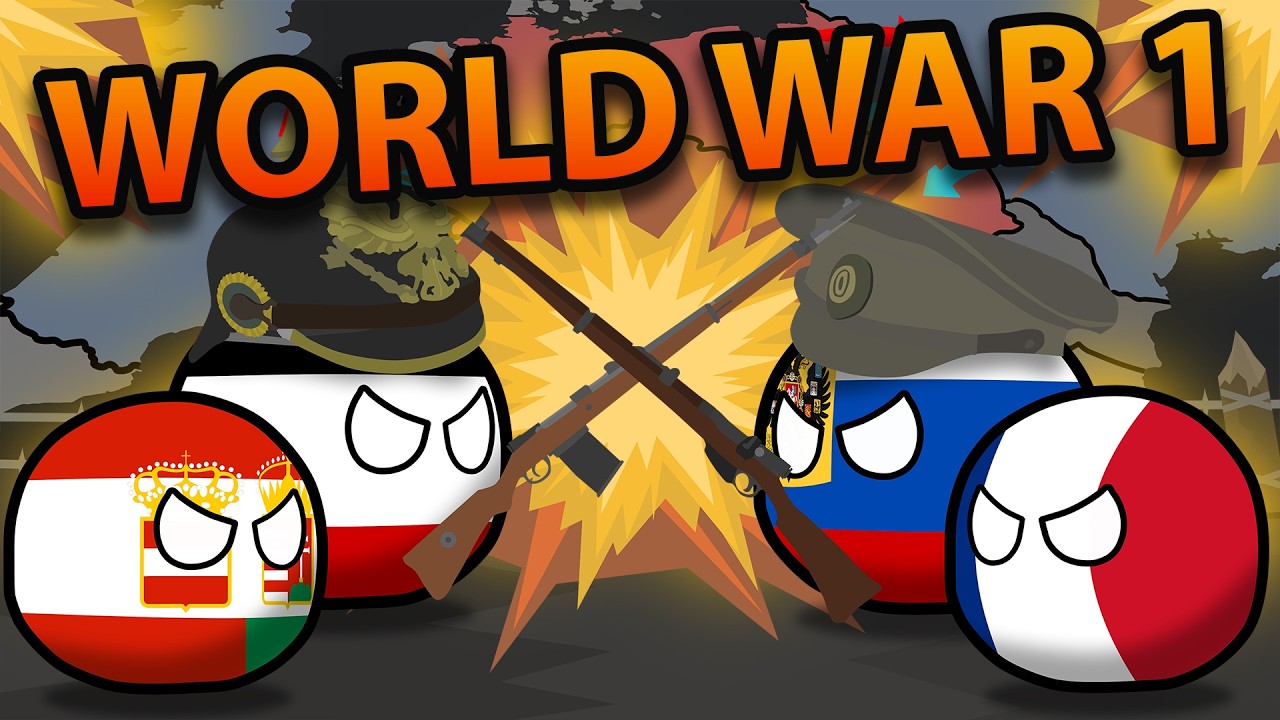COUNTRYBALLS: ПЕРВАЯ МИРОВАЯ ВОЙНА (часть 1)