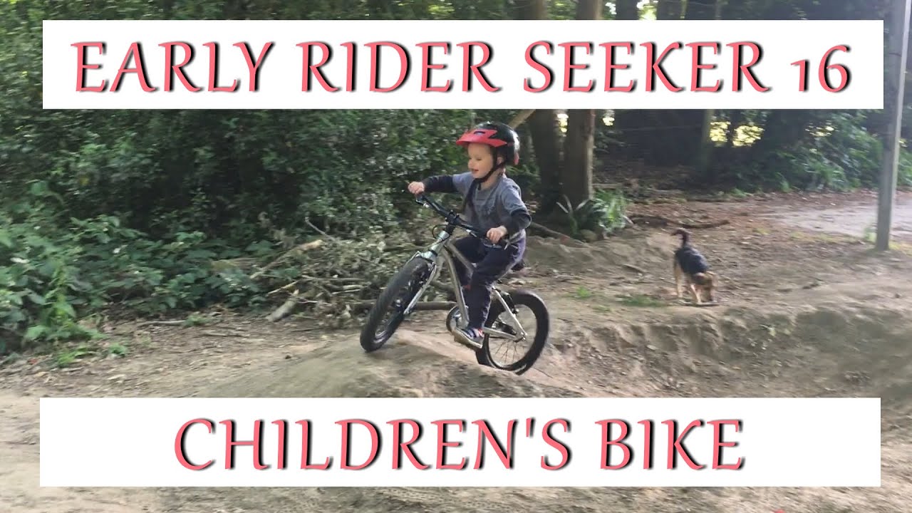 CHILDREN'S BIKE REVIEW 2021 : EARLY RIDER SEEKER 16 : BEST FIRST BIKE FOR 3 YEAR OLD KIDS TRAIL BIKE