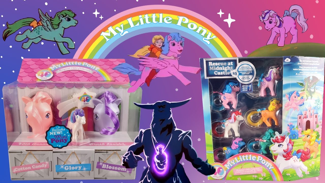 Memories + My Little Pony 40th Anniversary 3pk + Rescue at Midnight Castle 2