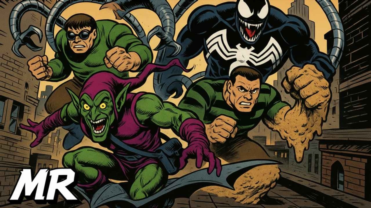 Rap do doende verde,doutor octopus,homem areia e venom (homem aranha 1,2,3) cuidado aranha.