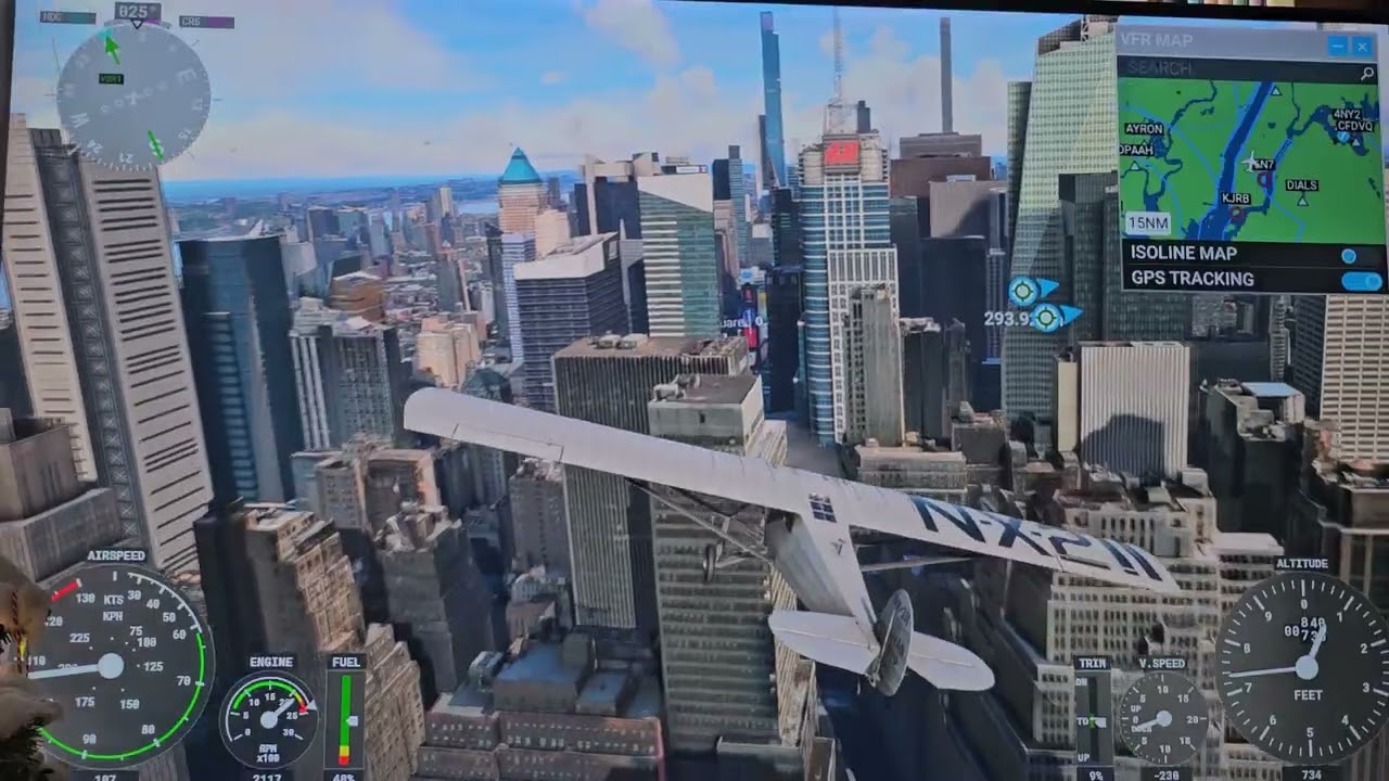 Microsoft Flight Simulator - New York City to Martha's Vineyard, USA (Spirit of St Louis)