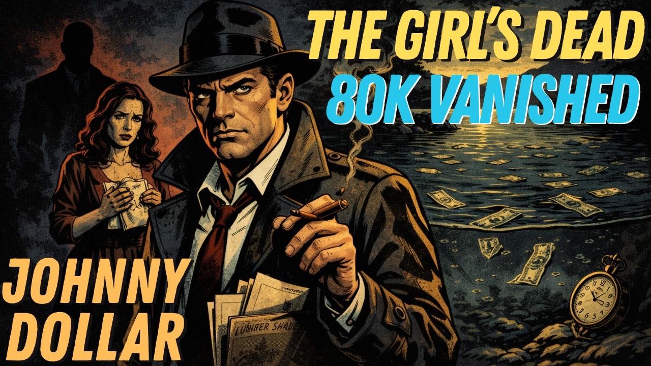 Yours Truly, Johnny Dollar 👉 80K Vanished & The Girl’s Dead | Old Time Radio