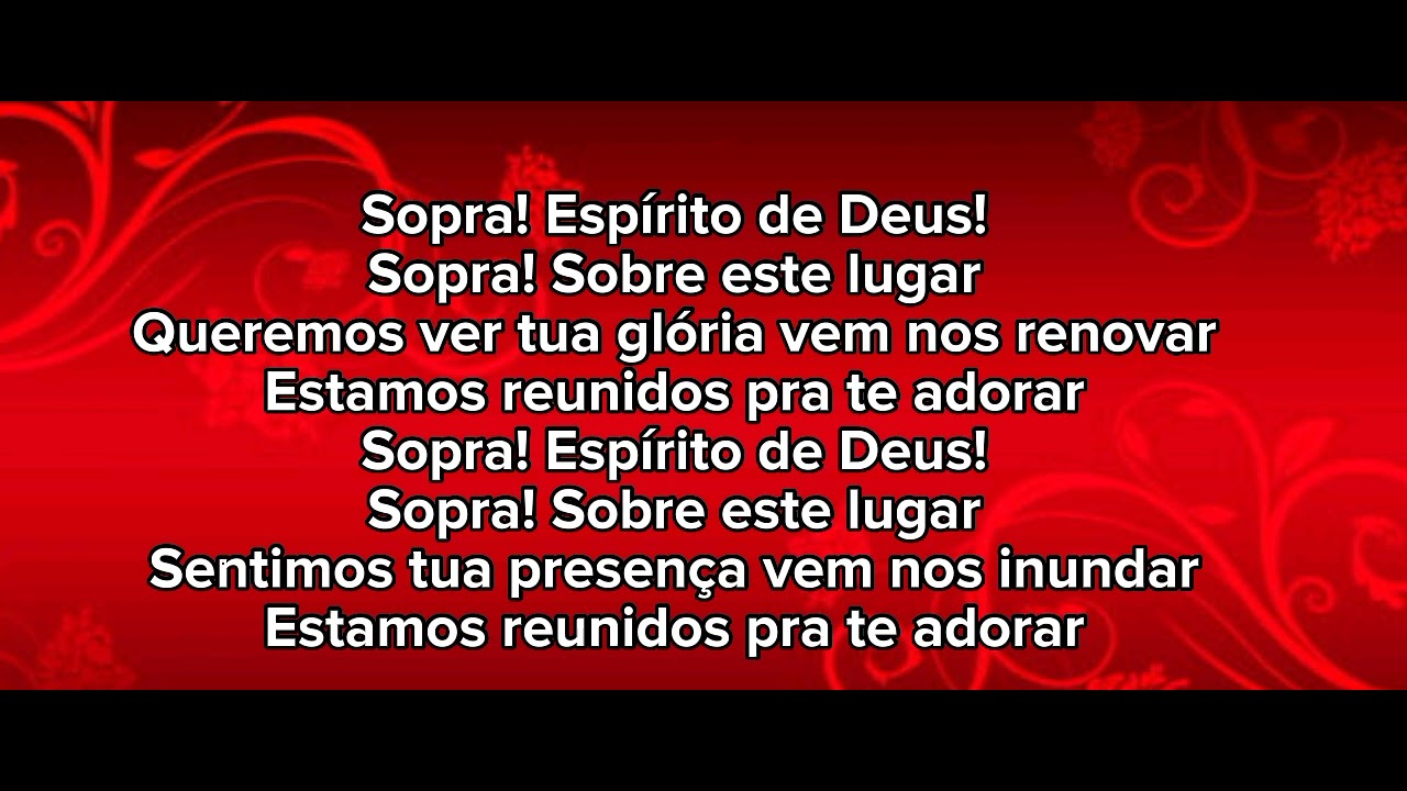 Sopra Espírito de Deus  com Letra. Mara Lopes- Coral de mulheres.