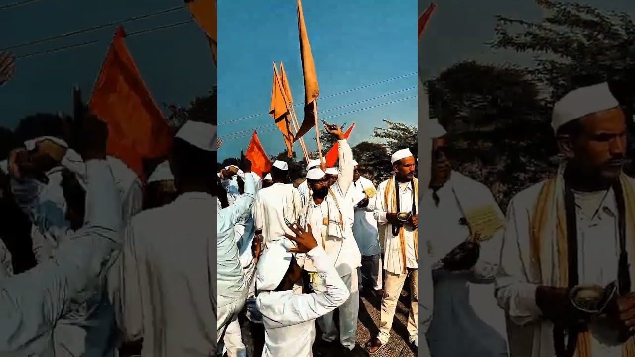 कारला ते श्री क्षेत्र शेगाव पायदळ वारी..🚩 #cinematicvideo #वारी #shegaon #mauli #माऊली 