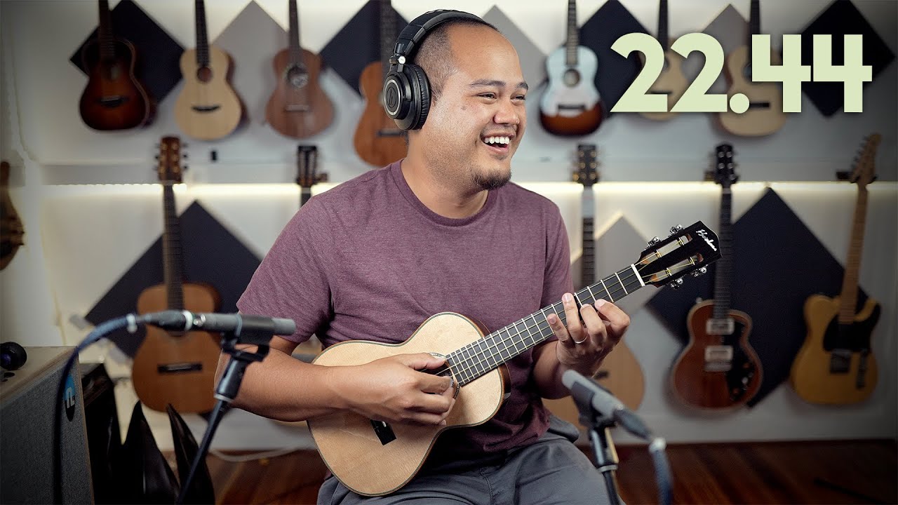 22.44 Comparing Hawaiian K Brand Ukuleles in Different Sizes