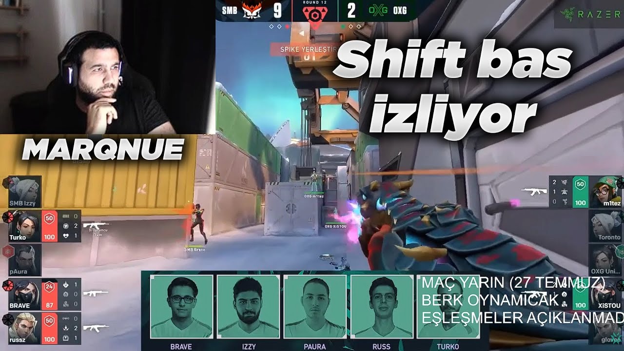 MARQNUE Shift Bas | 2021 VCT 3. Aşama - 1. Ana Etkinlik Finali İZLİYOR!