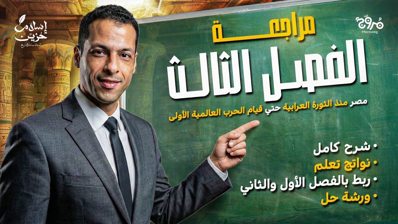 مراجعة الفصل الثالث مصر منذ الثورة العرابية حتى قيام الحرب العالمية الآولى
