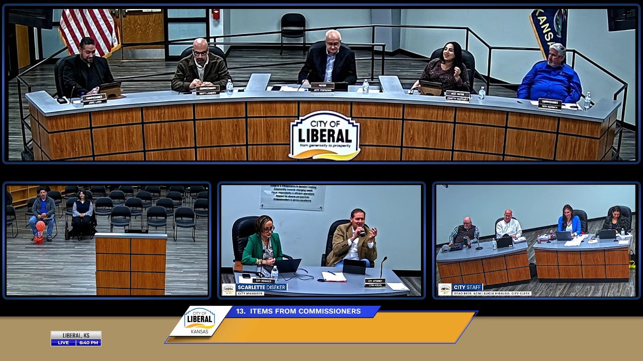 City of Liberal Regular Commission Meeting | 01/27/2026