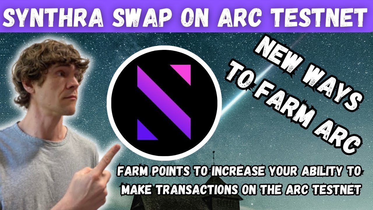 Обмен Synthra в тестовой сети Arc: формируем будущее DeFi
