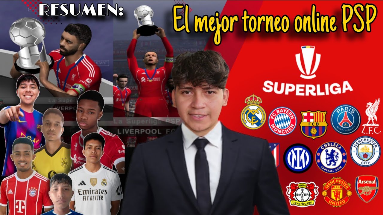 Un torneo para la historia! 🤩🏆🔥 Resumen completo de la Superliga PSP | EA SPORTS (PES) FC26 PPSSPP 🔝