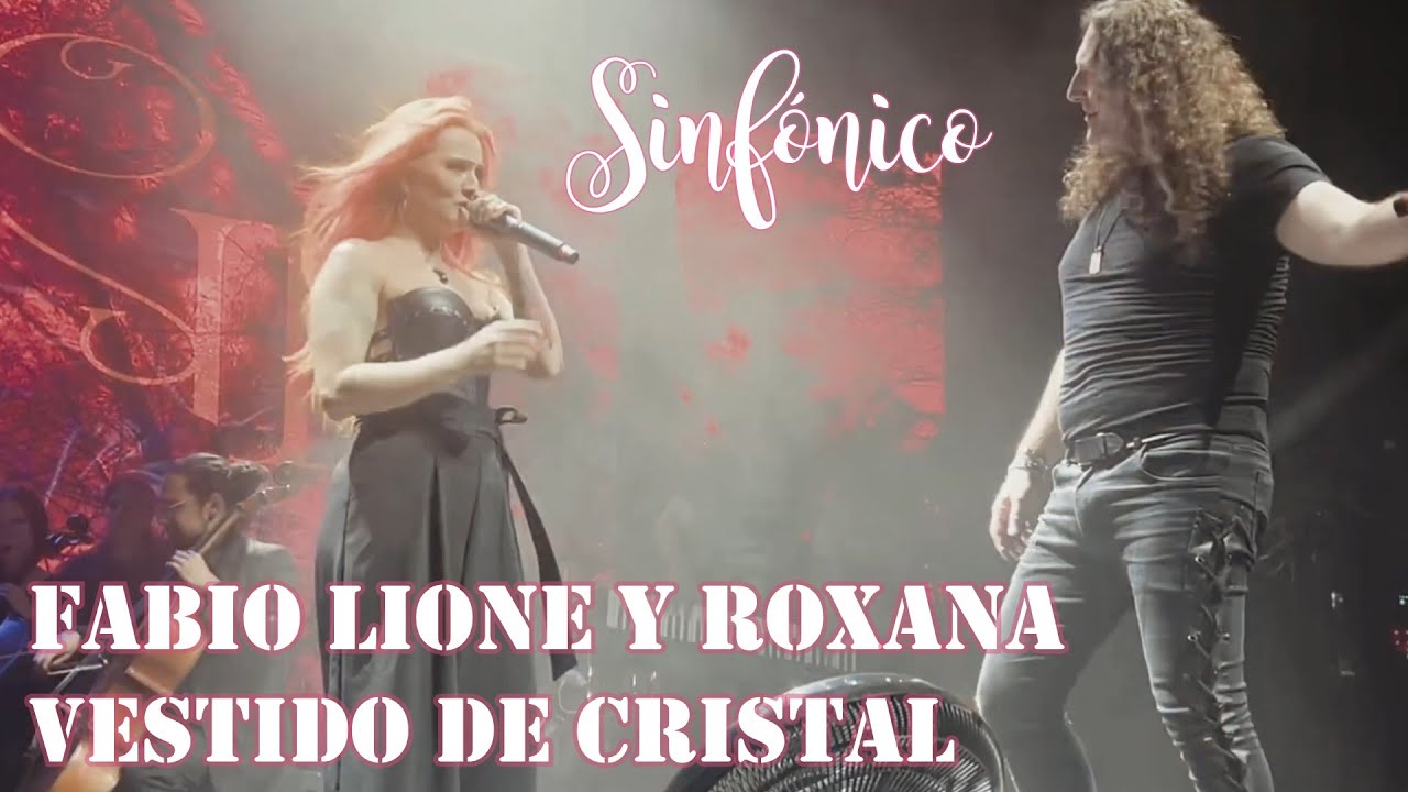 Fabio Lione Sinfónico- Vestido de Cristal (Kraken) ft. Roxana Restrepo con Orquesta y Coro