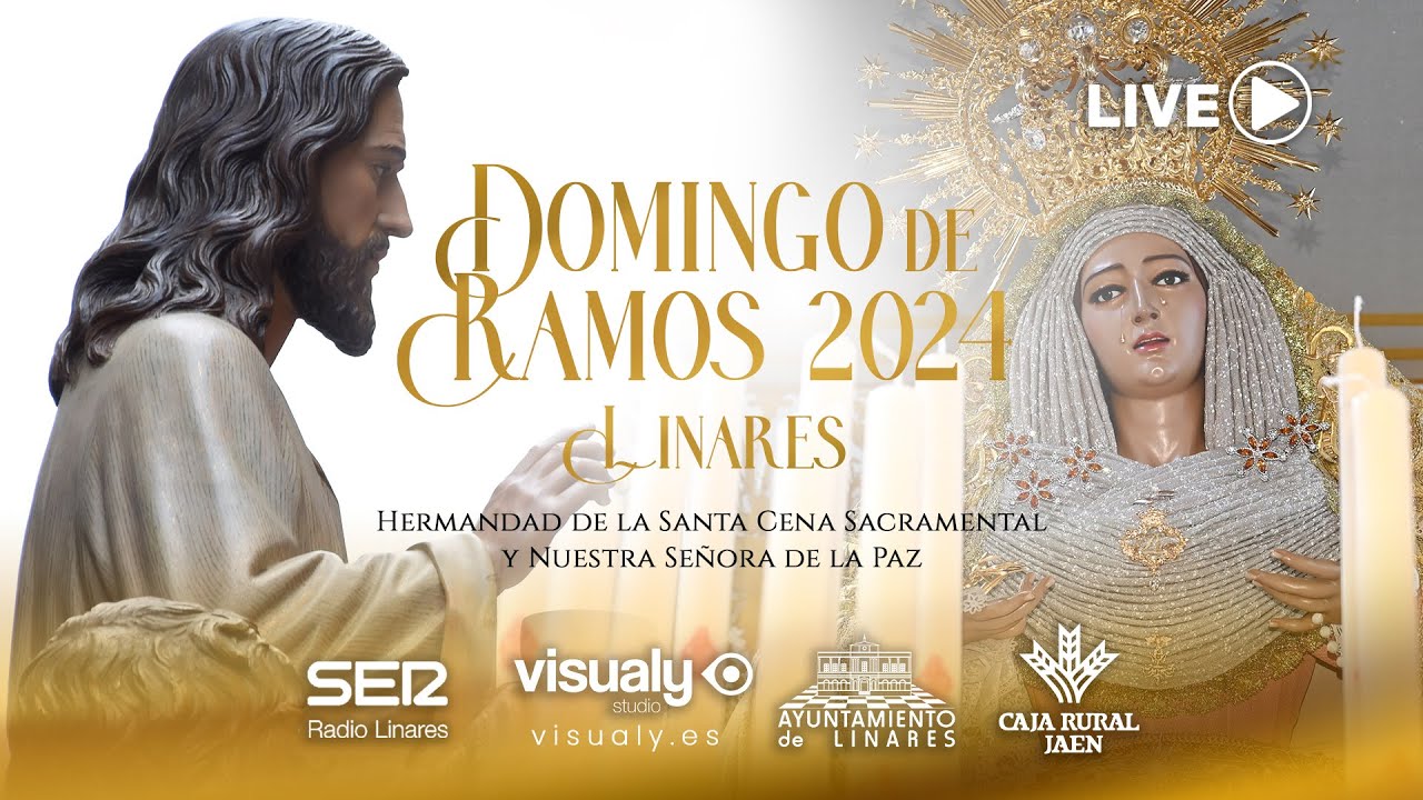 🔴𝗘𝗡 𝗗𝗜𝗥𝗘𝗖𝗧𝗢🔴 DOMINGO DE RAMOS 𝗟𝗜𝗡𝗔𝗥𝗘𝗦 2024 - SANTA CENA