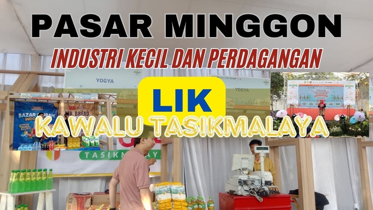 Pasamoan Industri dan Perdagangan Jabar 2024 Di LIK Kawalu Tasikmalaya