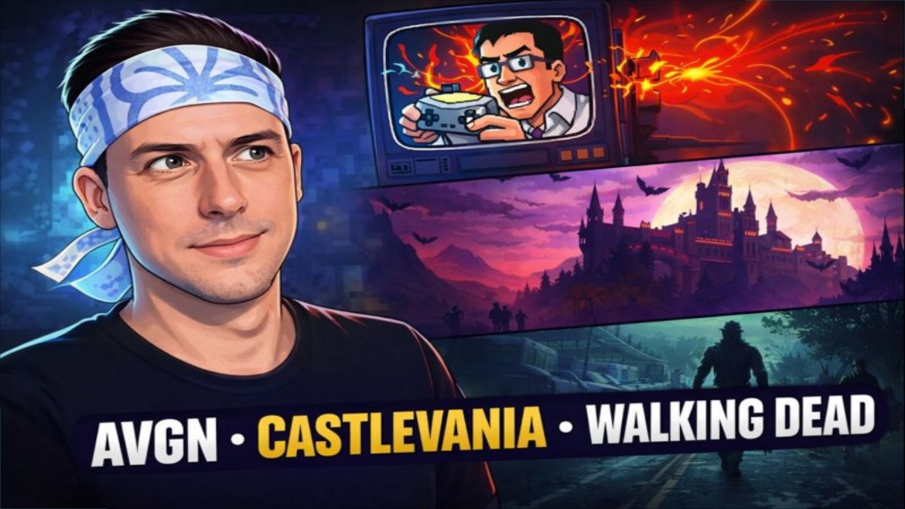 AVGN Game, Castlevania Symphony of the Night & Walking Dead Destiny Part 2