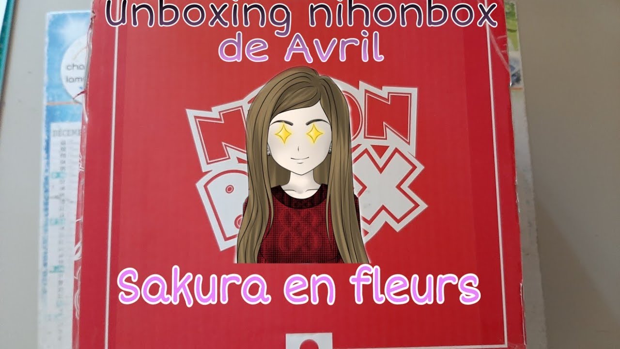 Unboxing nihonbox de avril