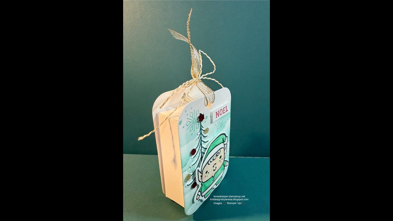Join me for a clamshell treat box tutorial using Festive Friends by Stampin' Up! 10-30-25