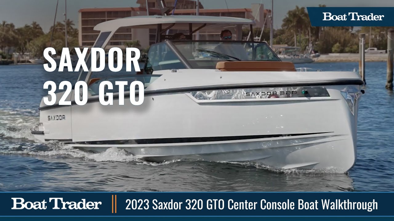 Saxdor 320 GTO Center Console Cruiser Boat Walkthrough Review