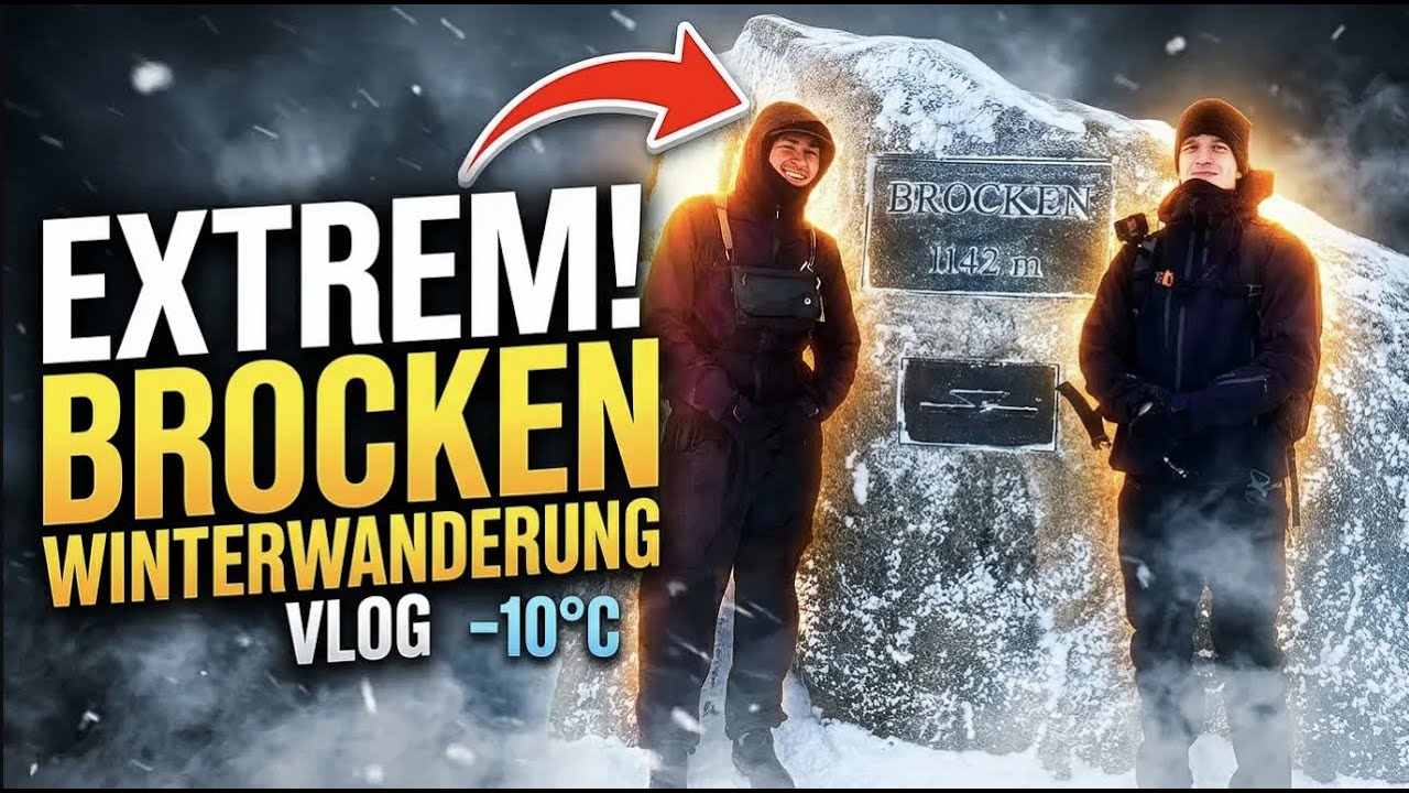 Ohne Training auf den Brocken im Winter… das war ein Fehler