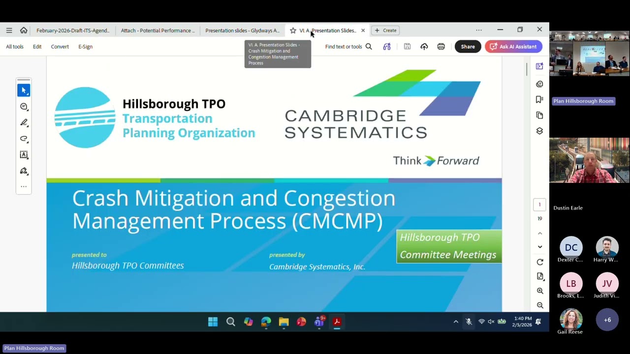 Intelligent Transportation Systems Committee ITS Meeting February 5 2026