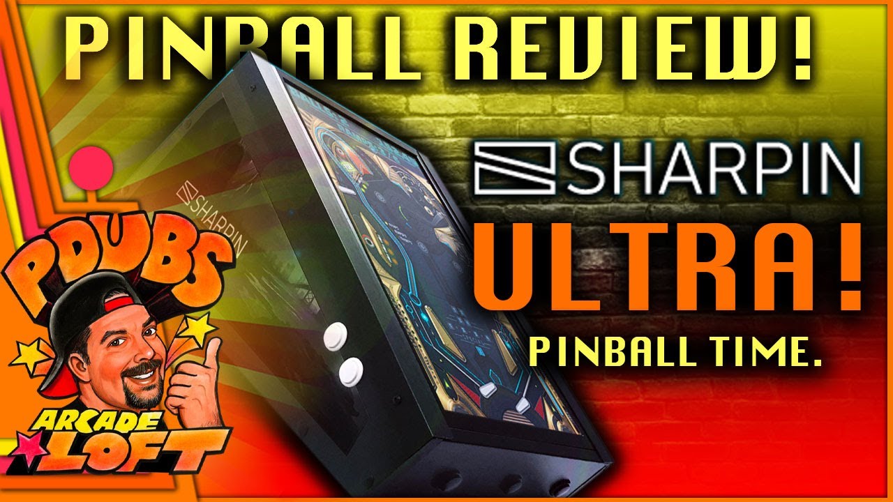 Sharpin Ultra Pinball Review!  Ultra Digital Pinball Fun!