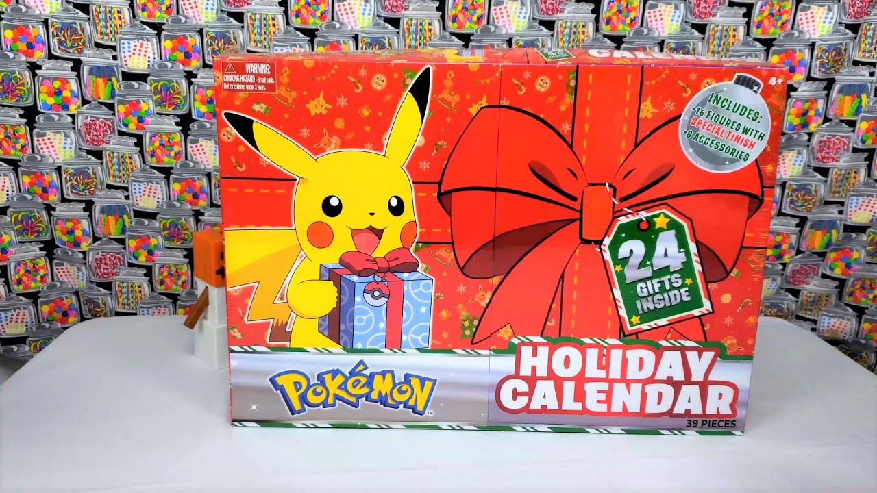 Unboxing Pokemon Holiday Advent Calendar - 2021