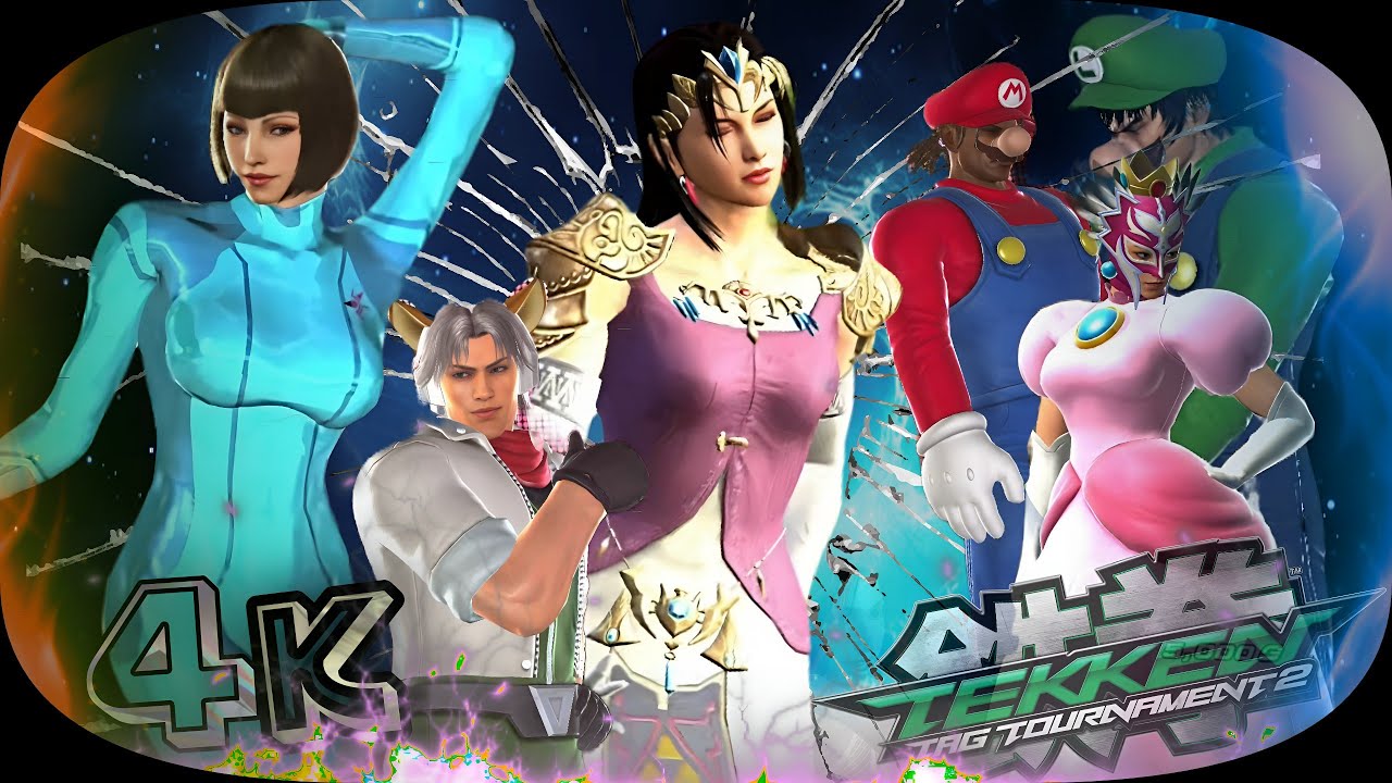Team Nintendo Samus , Jelda , Peach , Fox, Luigi & Mario Ultra Hard UHD 4K 60 FPS 