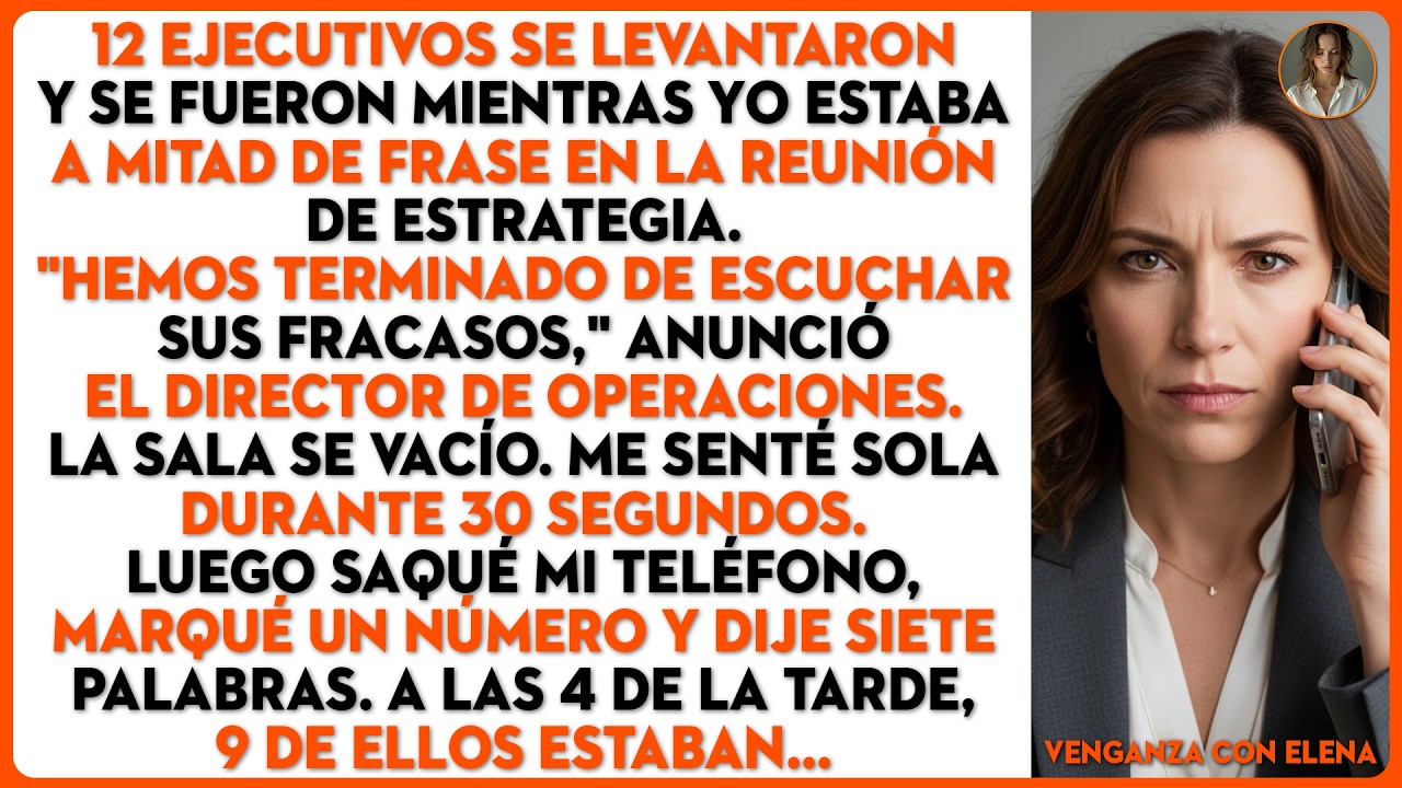 Todo el Equipo Ejecutivo se Retir&oacute; Durante Mi Presentaci&oacute;n. As&iacute; que Llam&eacute; a Una Persona...