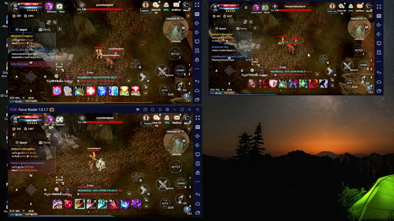 Tips on Cabal Mobile Farming High level Dungeon wi