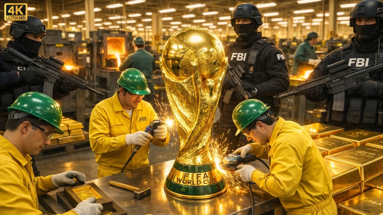 The $25 Million Masterpiece: How the FIFA World Cup 2026 Trophy is Made