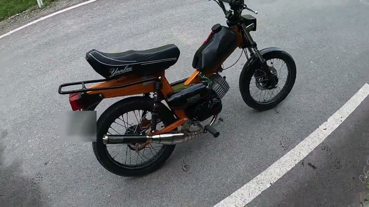 Tomos APN 6 - Gilardoni 74 + JJ systems tuning exhast PURE SOUND