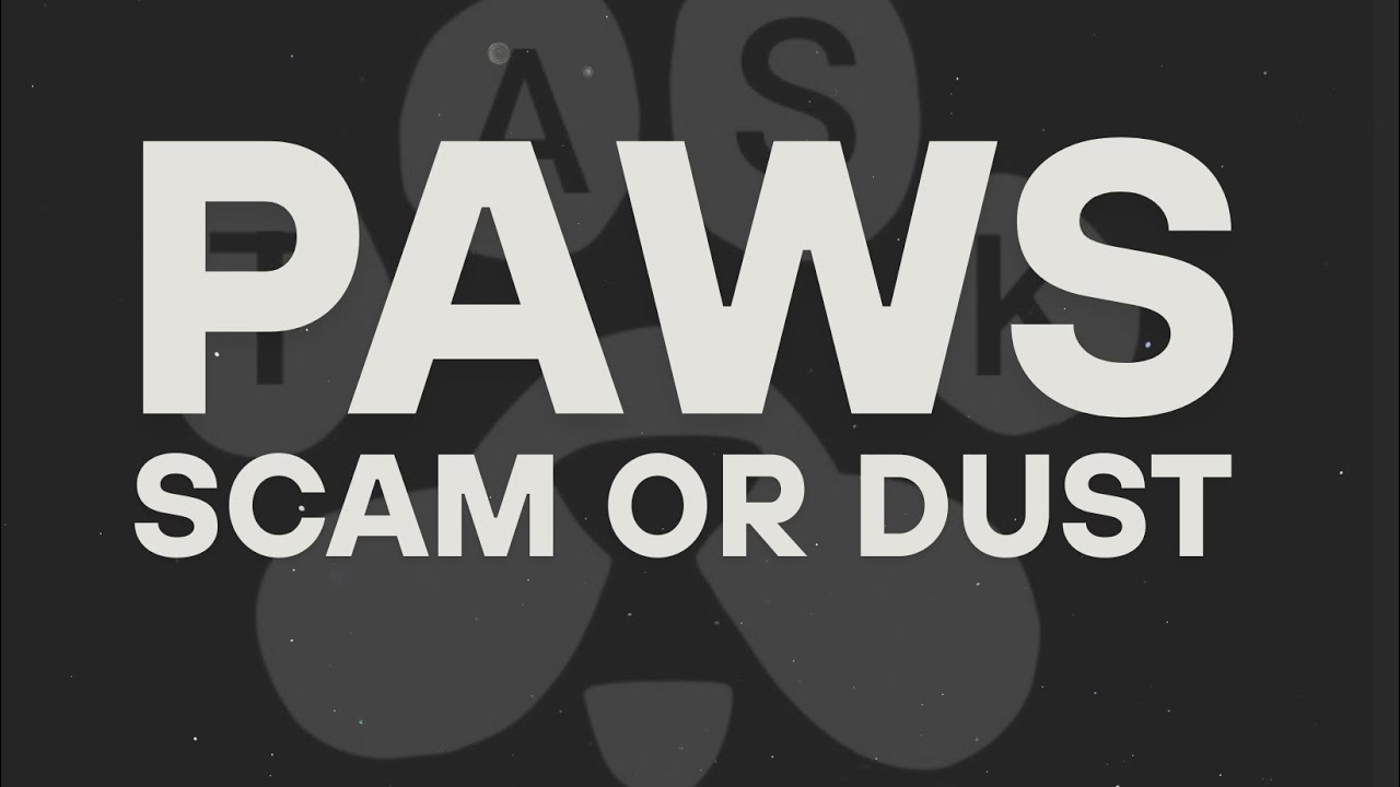 PAWS Airdrop: Scam or Just Dust? #crypto #airdrops