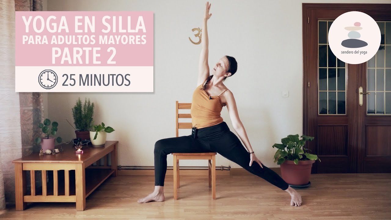 YOGA EN SILLA  MULTINIVEL | PARA ADULTOS MAYORES Y PRINCIPIANTES | 25 MINUTOS