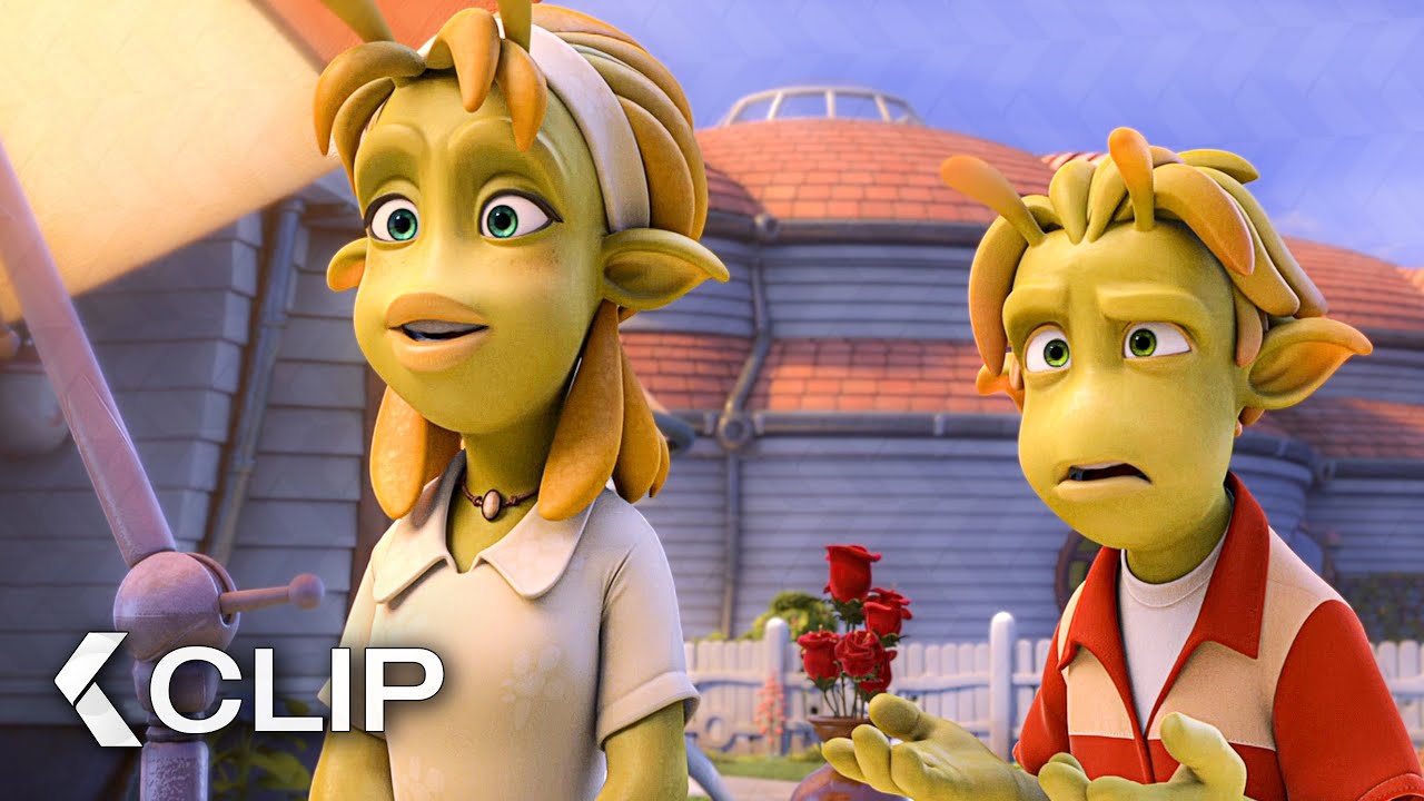 Lem Meets His CRUSH - PLANET 51 Clip (2009)