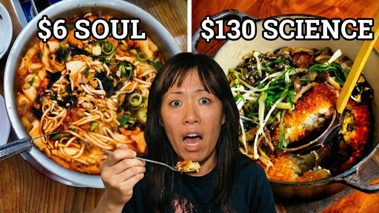 I Tested $6 Street Food vs $130 Celebrity Chef Korean Food