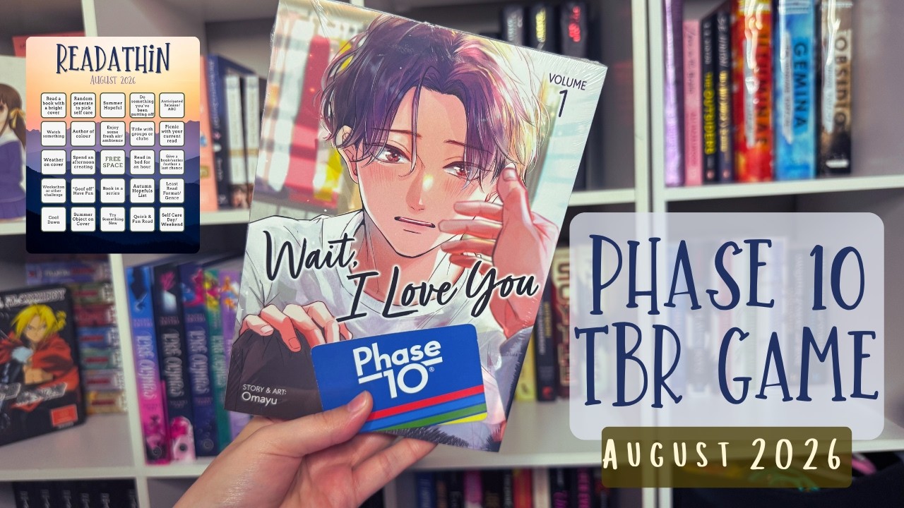 August Pile of Possibilities | Phase 10 TBR Game & Readathin