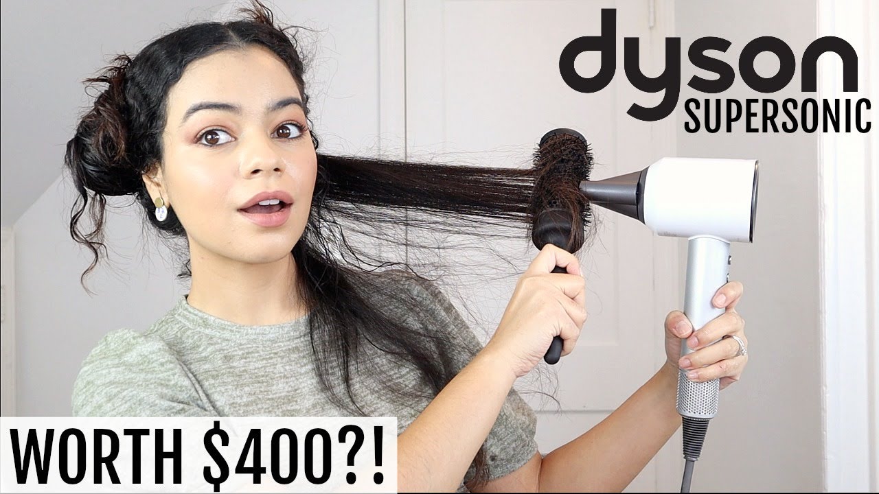 TESTING THE DYSON SUPERSONIC ON CURLY HAIR - HONEST OPINION