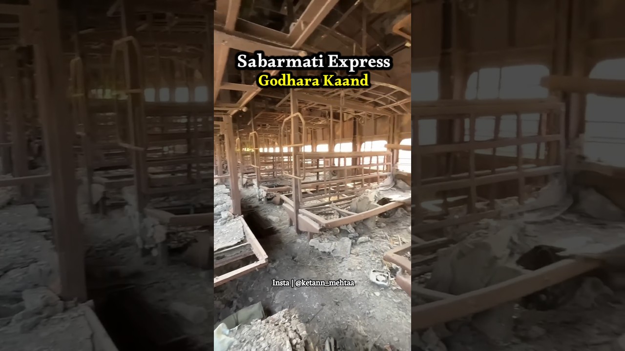 Haunted Sabarmati Express Godhra Kand 😨#shorts #godhrakand #viralshorts