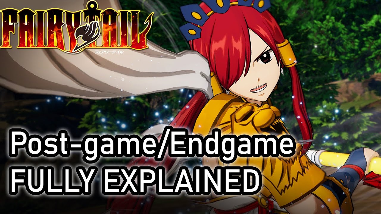 FAIRY TAIL POSTGAME - Everything to do after completing the story (+ Timestamps)