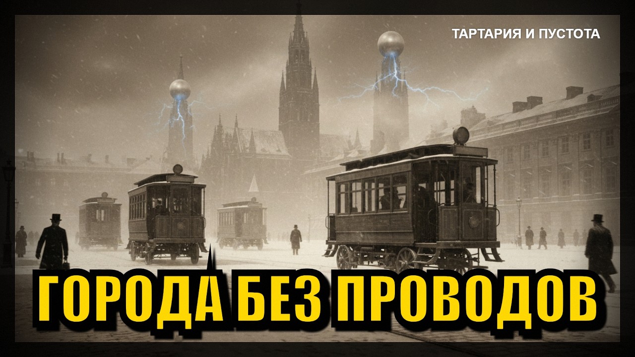 ТРАМВАИ БЕЗ ПРОВОДОВ и энергия Эфира: Технологии, которые стерли из истории
